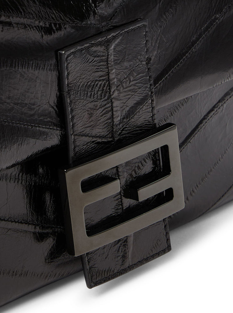 BAGUETTE® BAG 26424 IN BLACK INLAYED MISSINA