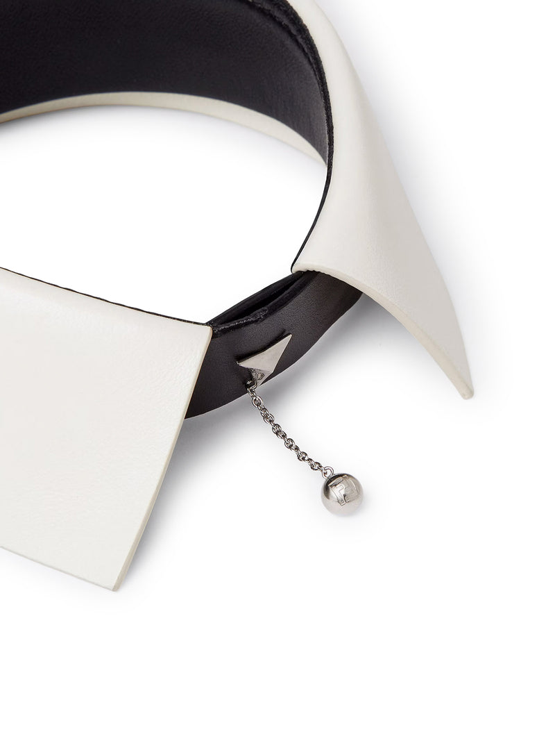 CALFSKIN COLLAR