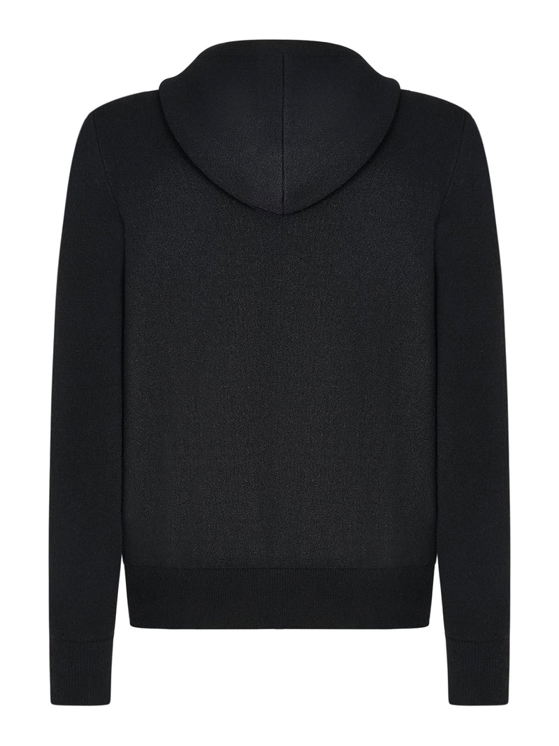 BLACK FF ZUCCA CASHMERE SWEATSHIRT