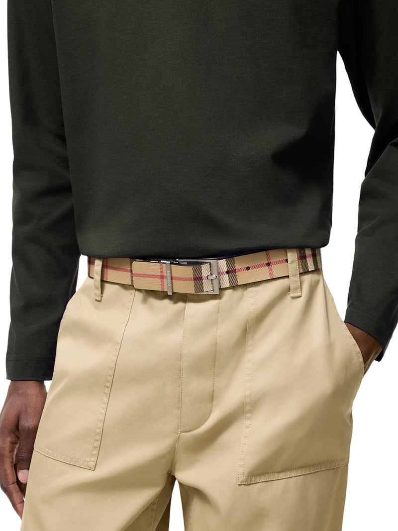 REVERSIBLE CHECK BELT