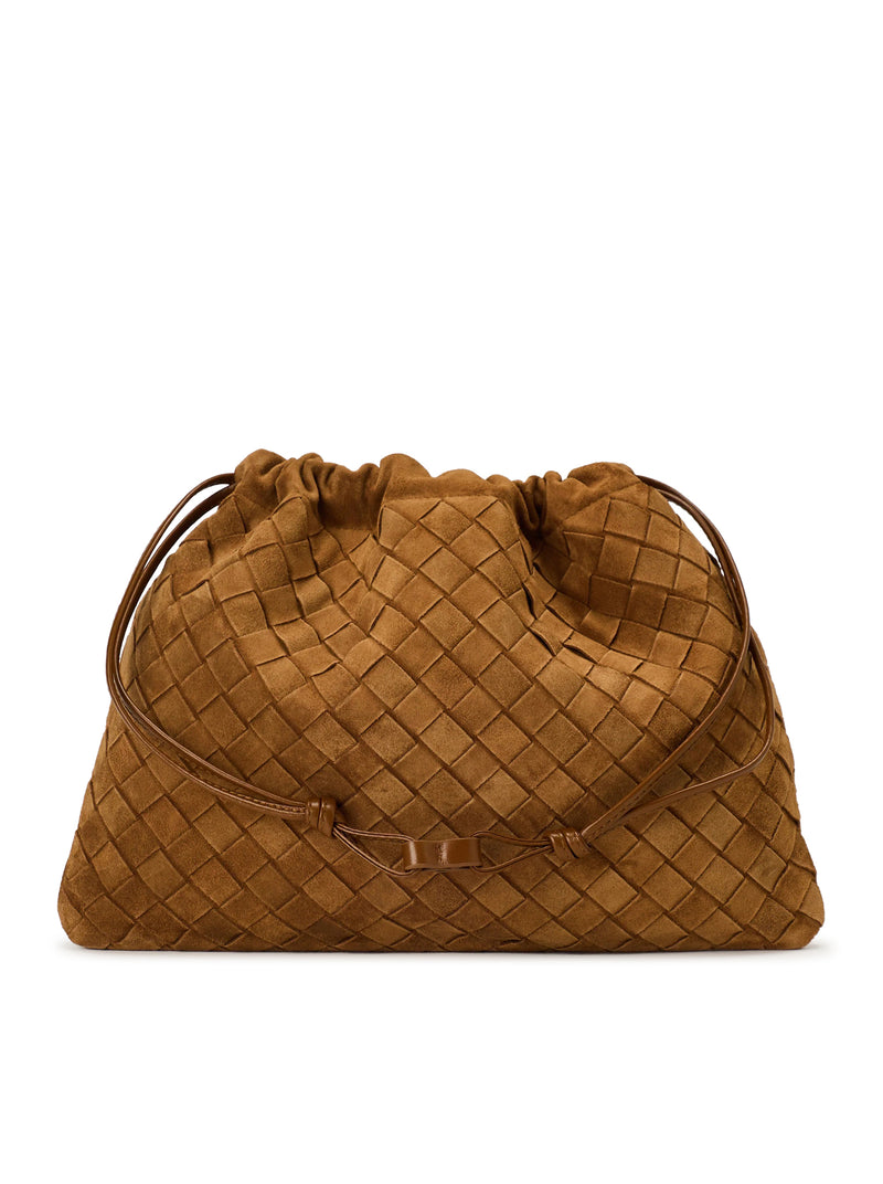 MEDIUM SUEDE CLUTCH