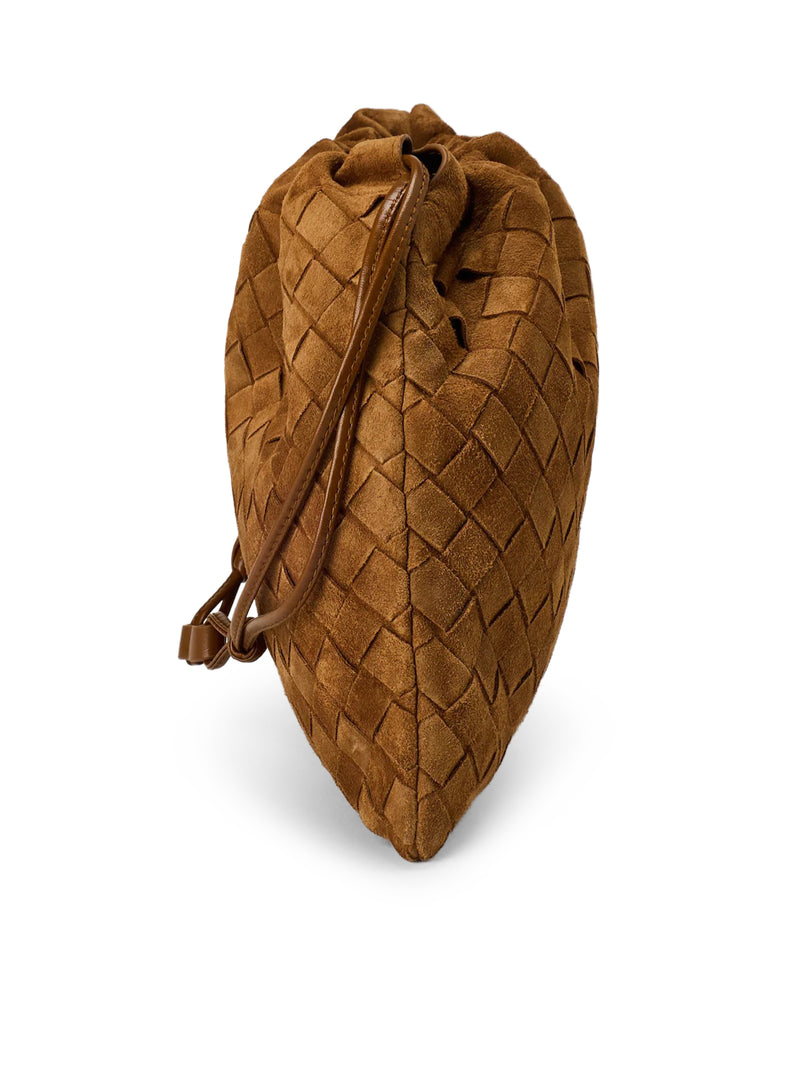 MEDIUM SUEDE CLUTCH