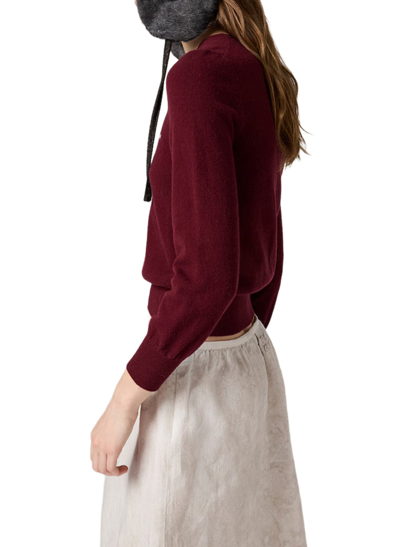 V-NECK WOOL SWEATER