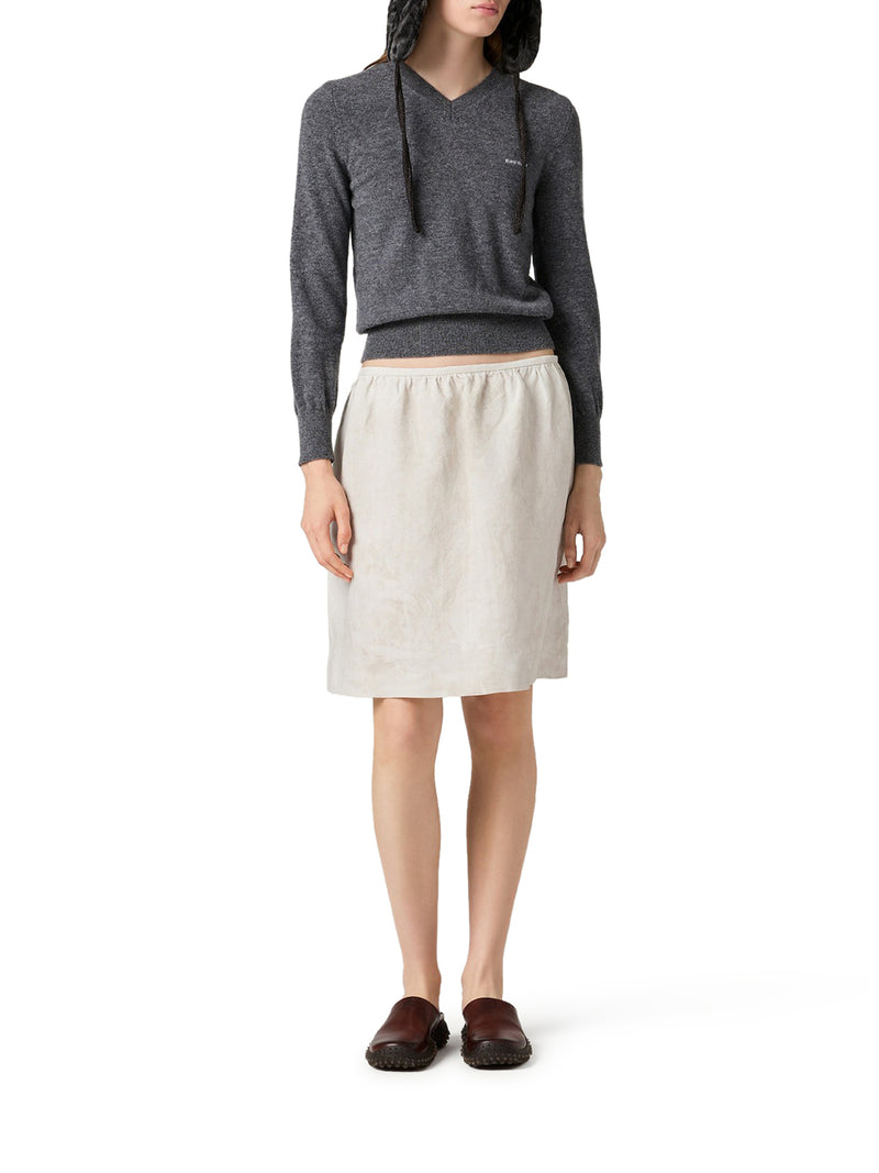 V-NECK WOOL SWEATER