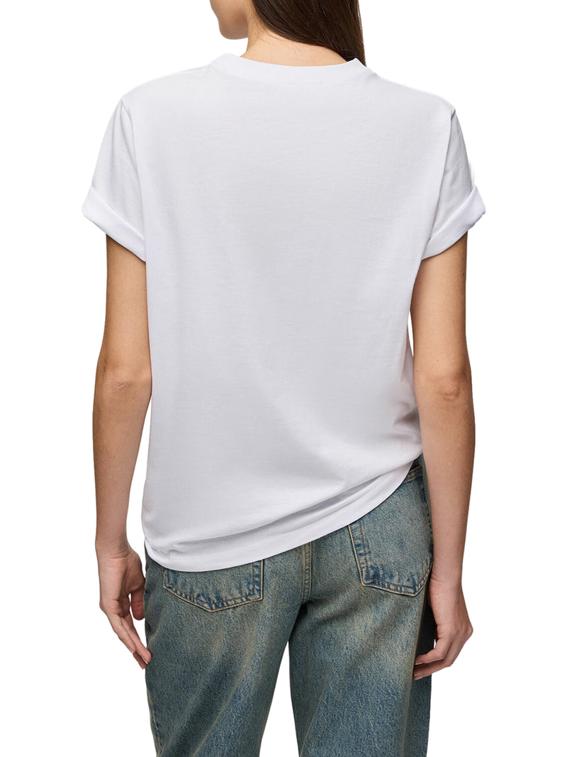 T-SHIRT WITH TEDDY MUSHROOMS PRINT