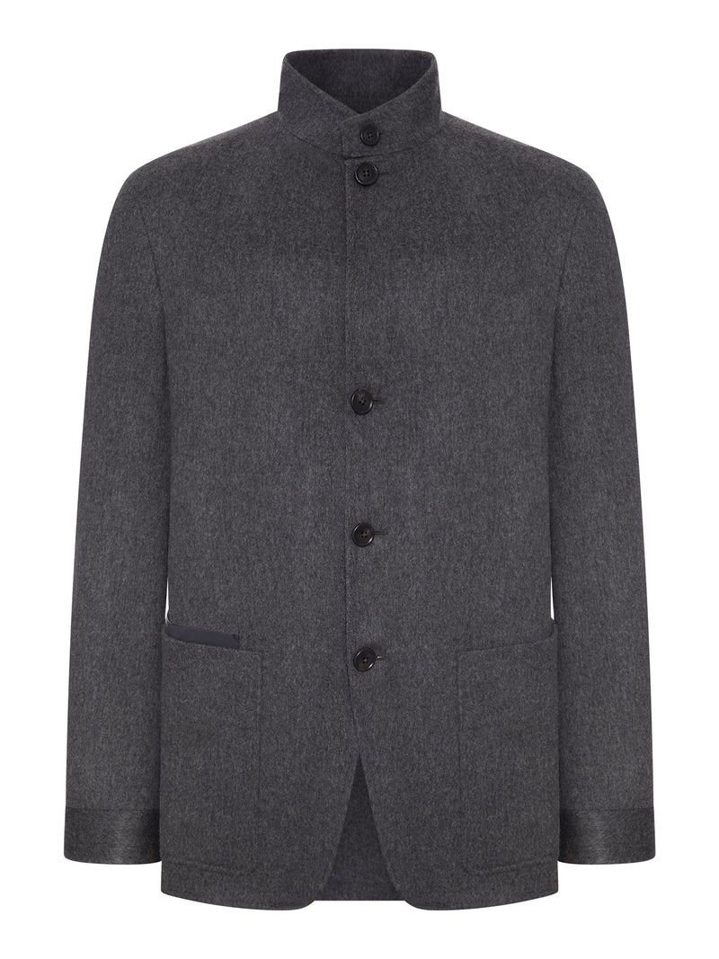 THE COUNT JACKET IN CASHMERE OASIS