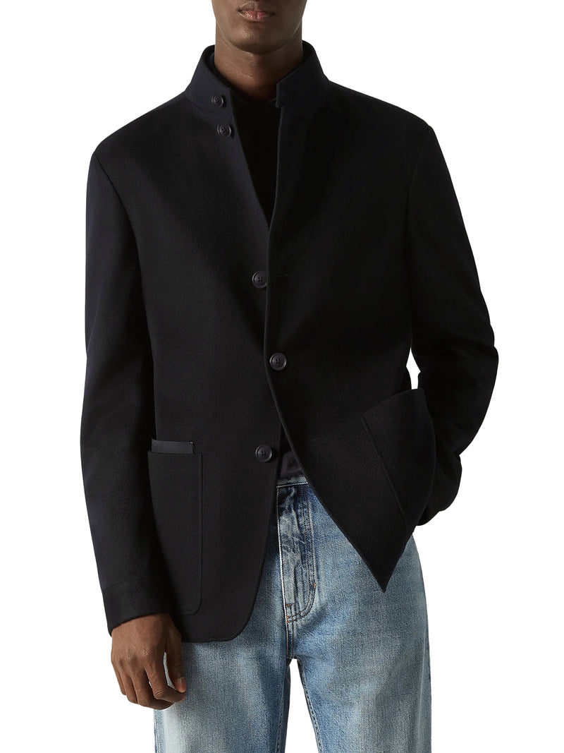 THE COUNT JACKET IN CASHMERE OASIS