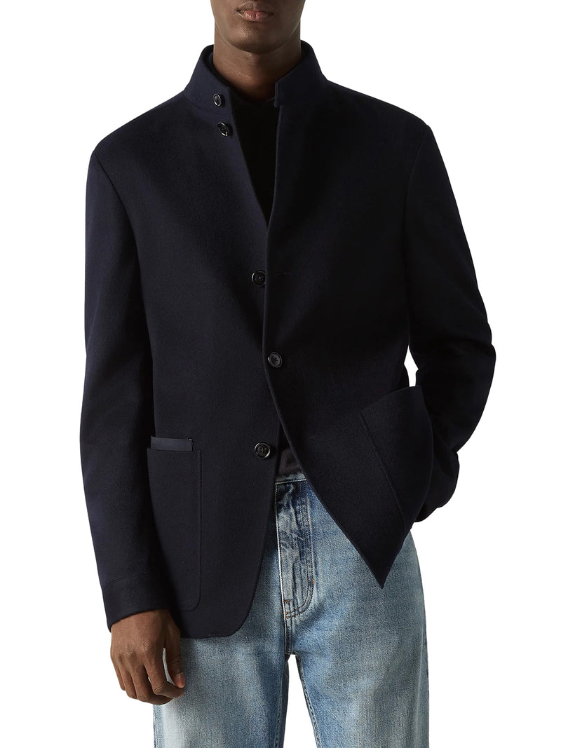 THE COUNT JACKET IN CASHMERE OASIS