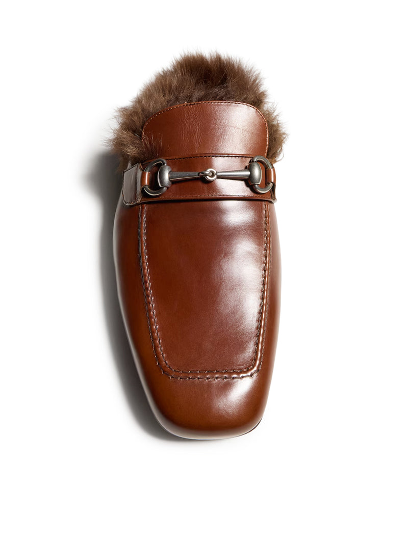 MEN`S SLIPPER WITH HORSEBIT DETAIL