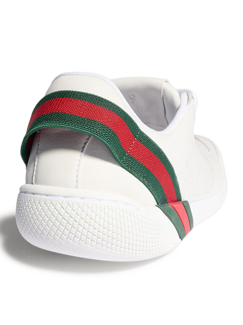 WHITE SCREENER SNEAKERS