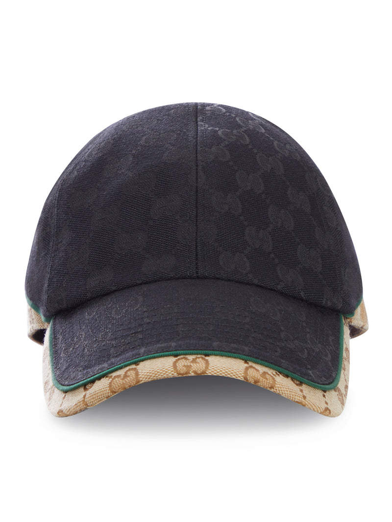 GG COTTON FABRIC BASEBALL CAP