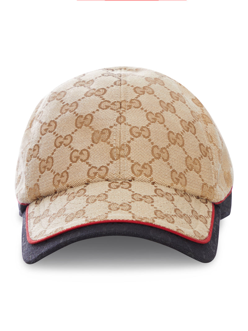 GG COTTON FABRIC BASEBALL CAP