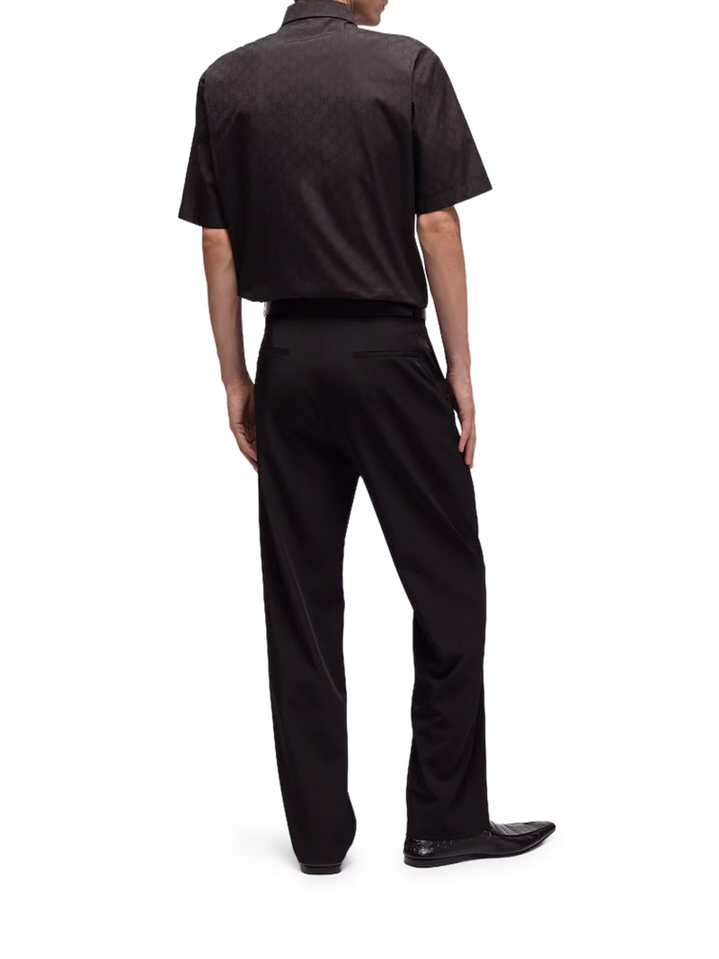 GG COTTON POPLIN ZIP SHIRT