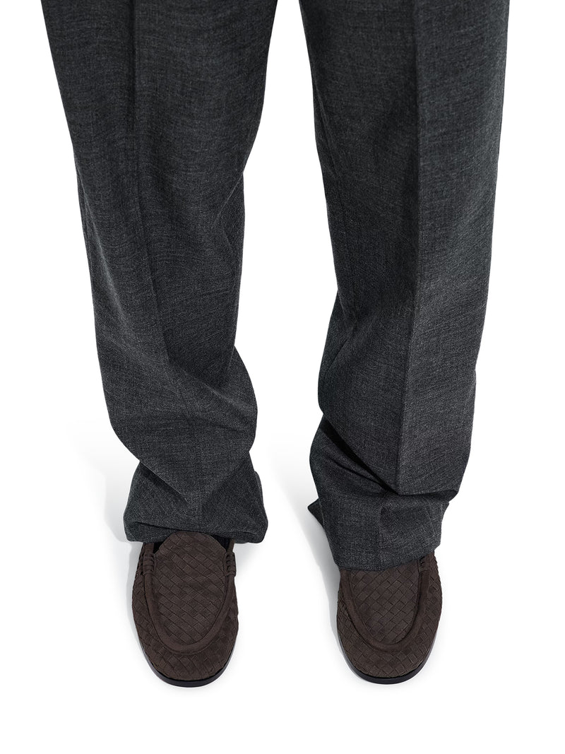 SILENZIO SUEDE LOAFERS