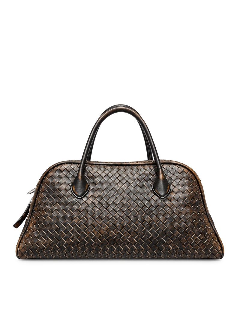 WOVEN LEATHER BAG