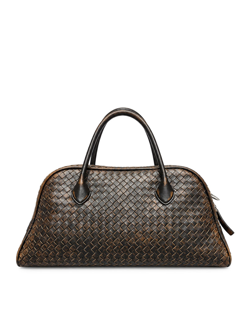 WOVEN LEATHER BAG