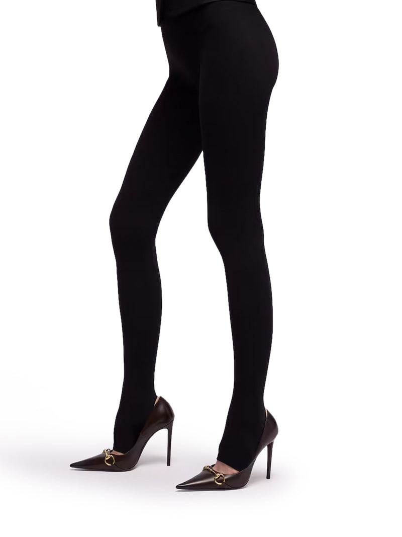 SEAMLESS STRETCH NYLON JERSEY LEGGINGS