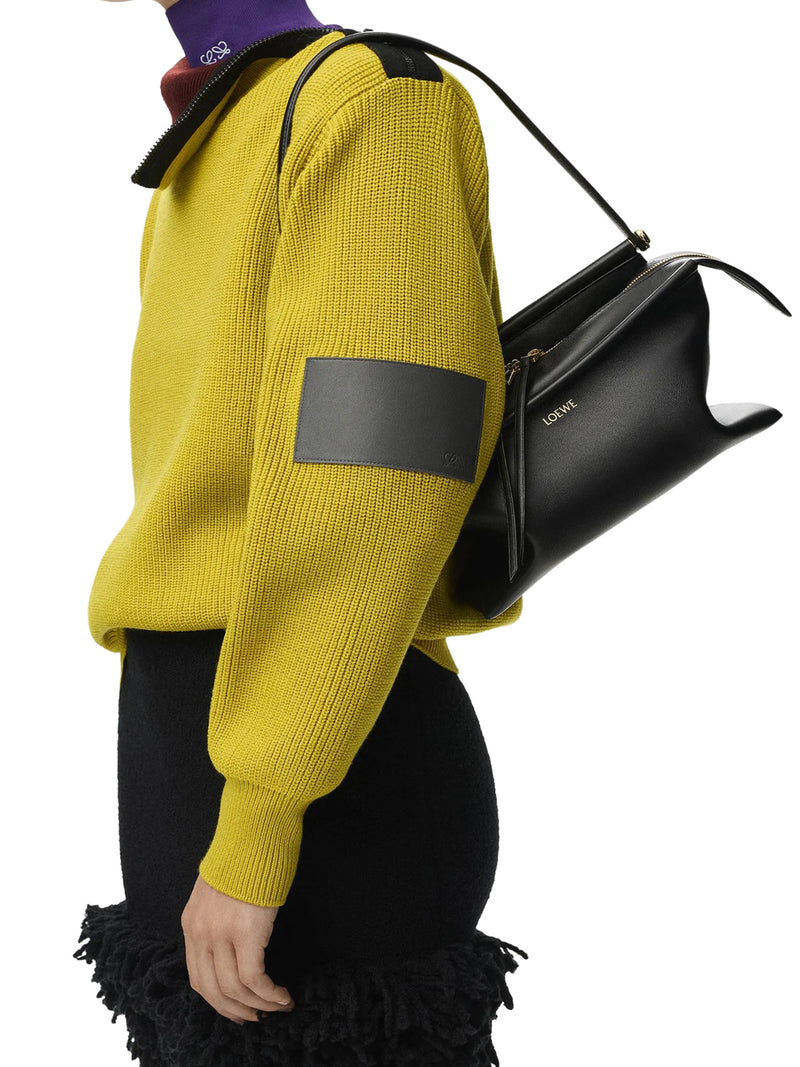 SMALL LEATHER WHISKER BAG