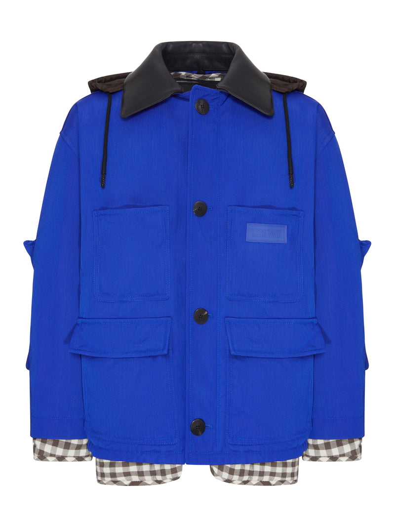 TECHNICAL CORDURA JACKET WITH LAYERED CONSTRUCTION