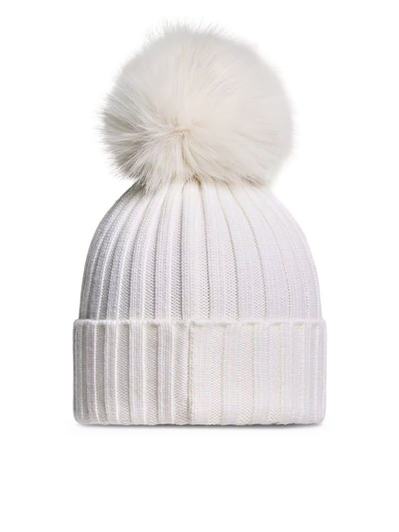 WOOL HAT WITH POM POM