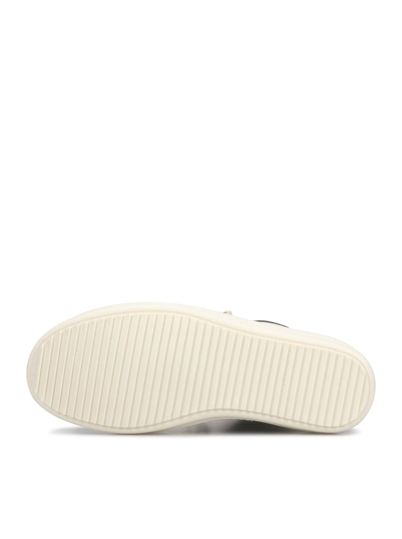 WASHED LEATHER SNEAKERS