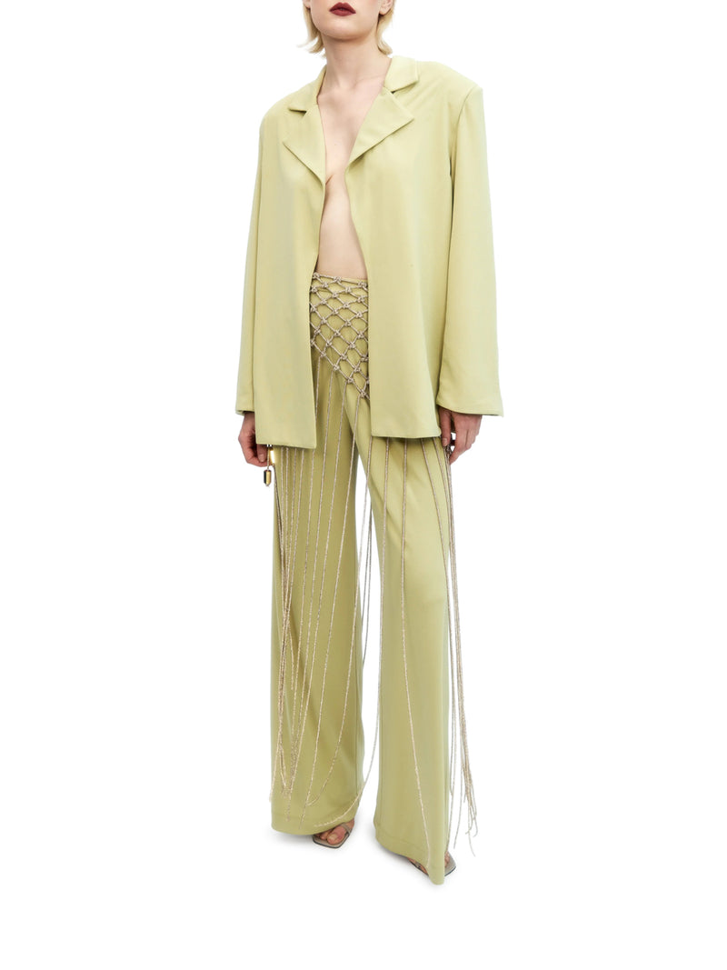 CRYSTAL SARONG WITH FRINGE
