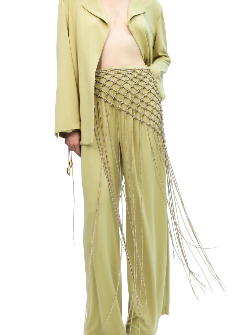 CRYSTAL SARONG WITH FRINGE