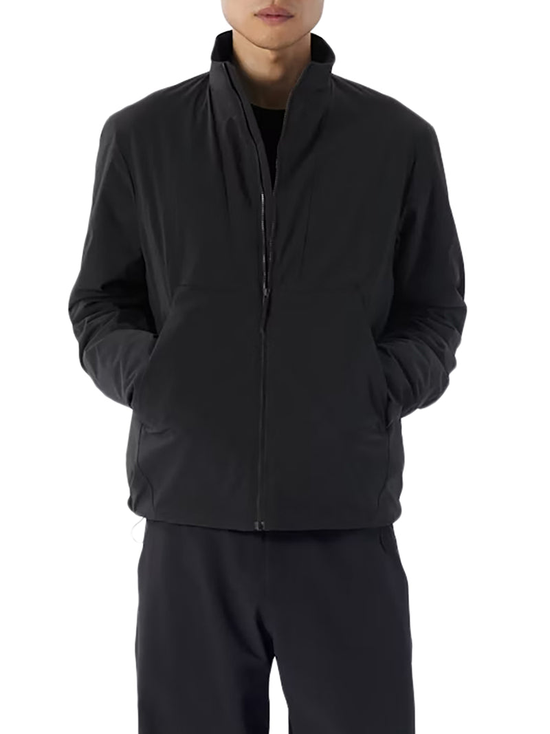 TECHNICAL JACKET WITH HIGH COLLAR AND FULL-ZIP CLOSURE