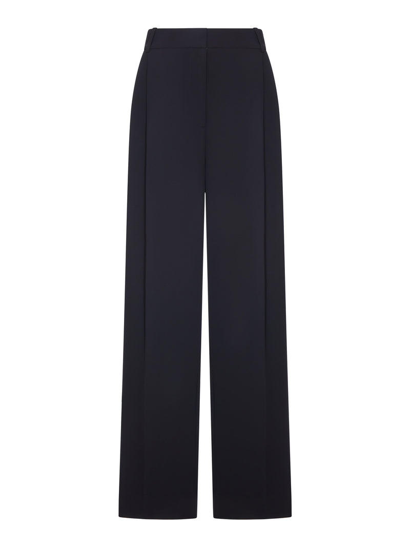 BLACK WIDE LEG PANTS