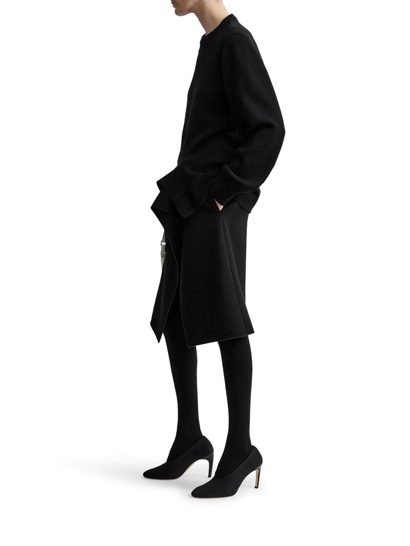 ASYMMETRIC CASHMERE SWEATER