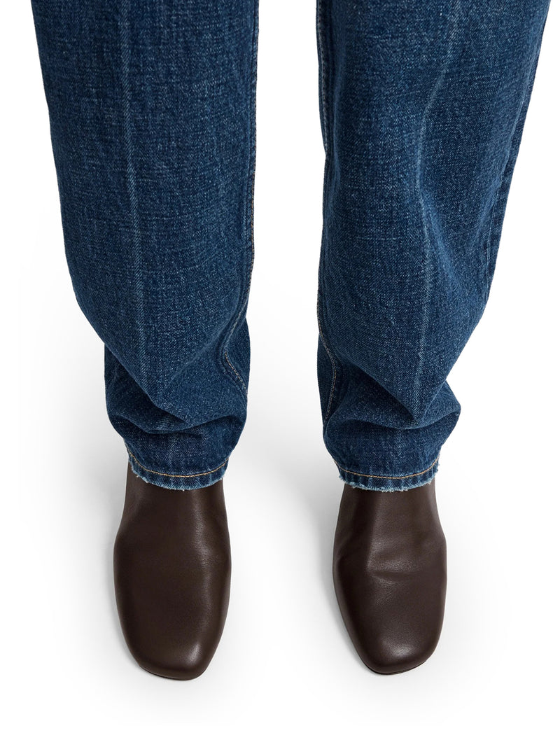 NAPPA MID-HEEL BOOTS BARK