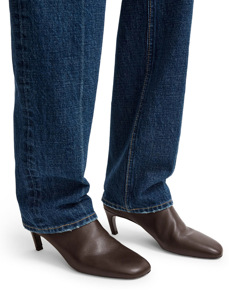 NAPPA MID-HEEL BOOTS BARK