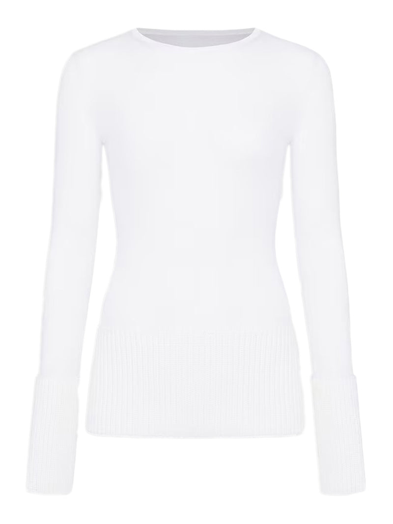 CREW NECK TOP IN MERINO