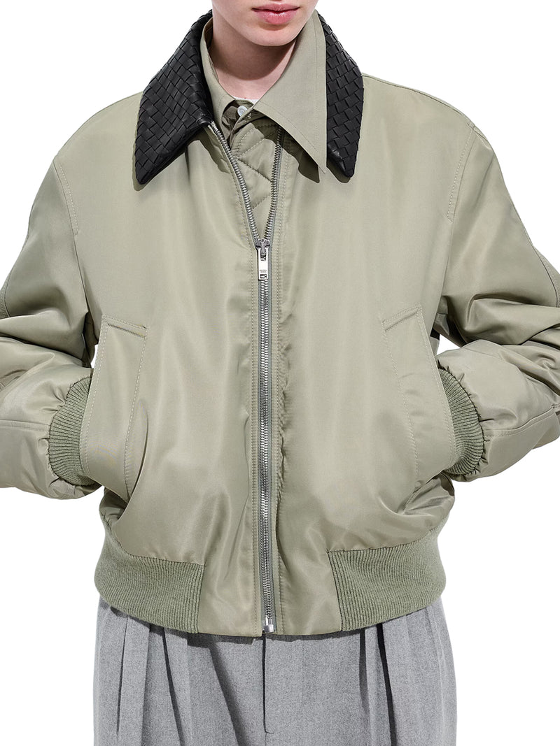 SATIN NYLON JACKET