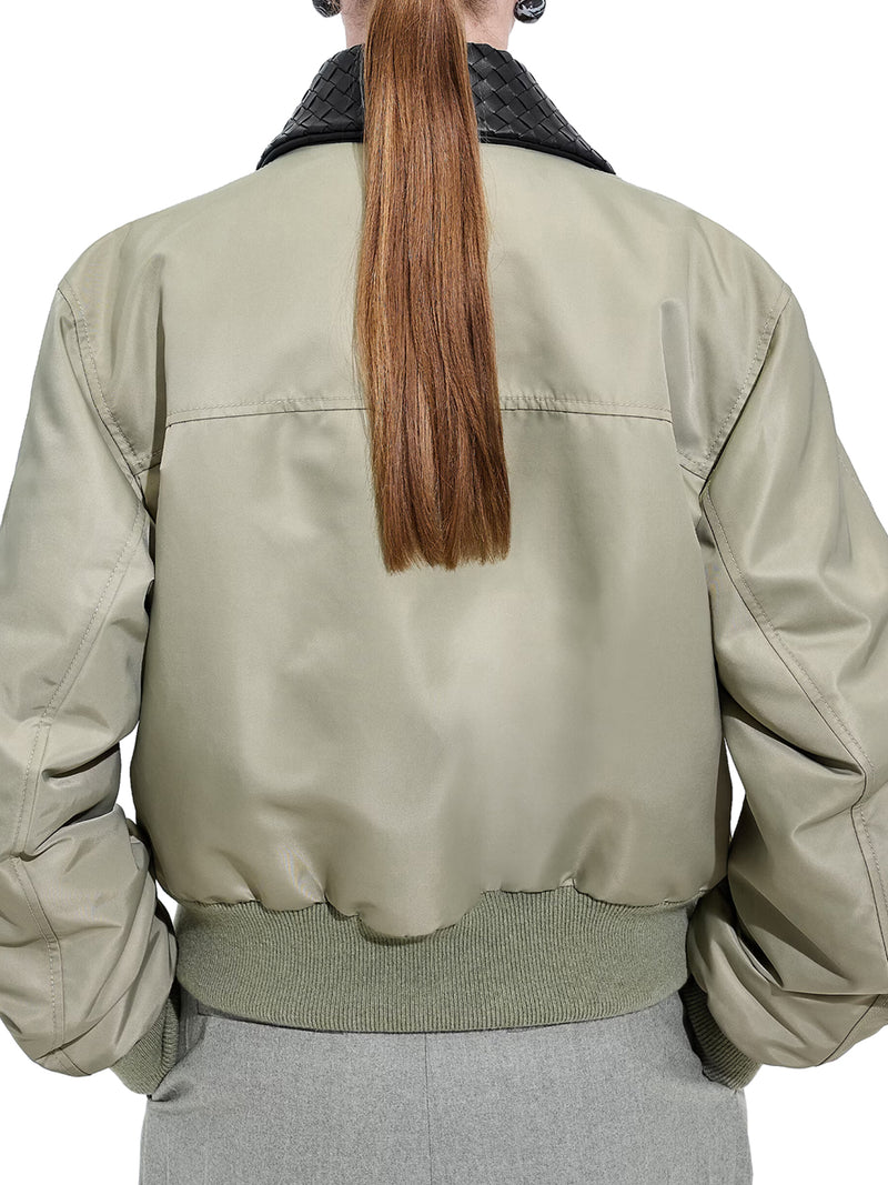 SATIN NYLON JACKET