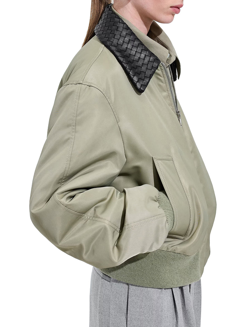 SATIN NYLON JACKET