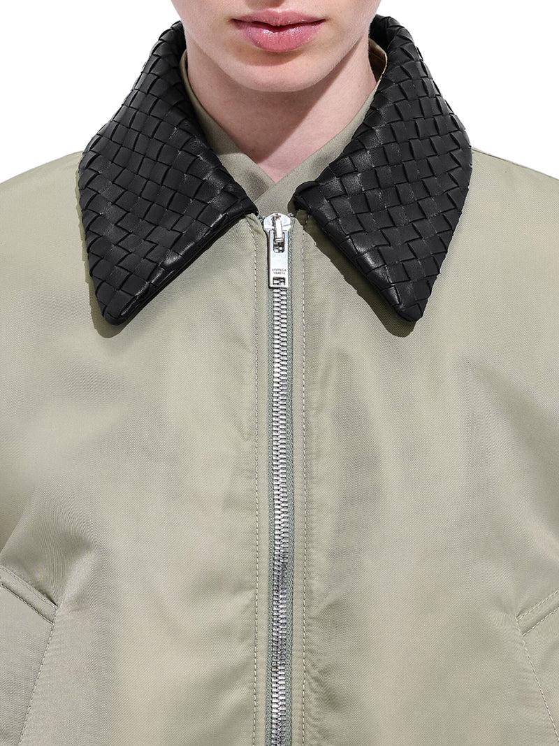 SATIN NYLON JACKET