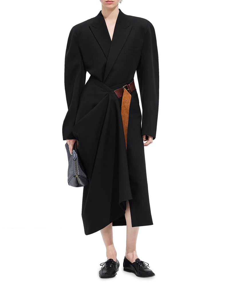 GRAIN DE POUDRE WOOL SKIRT