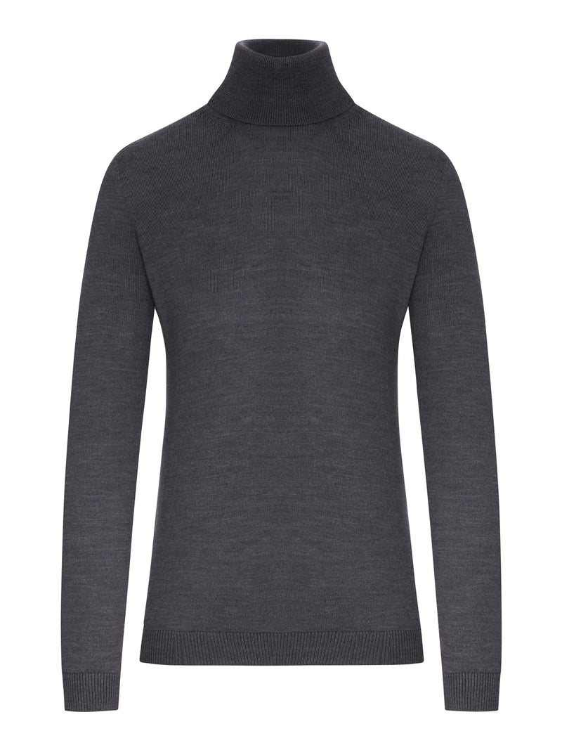 FINE KNIT TURTLENECK