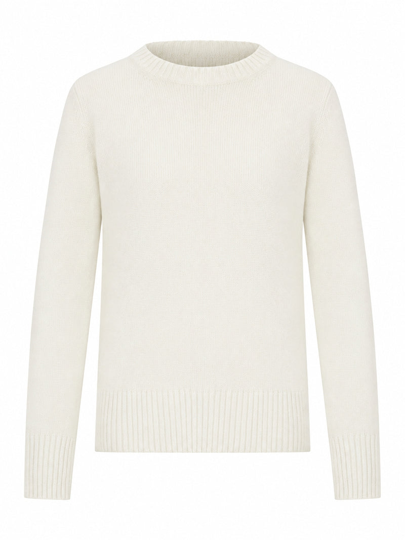 CREW NECK SWEATER IN SMOOTH KNIT