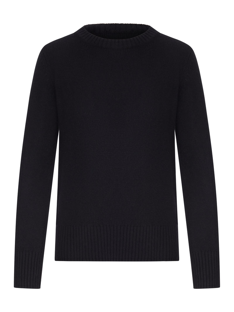 CREW NECK SWEATER IN SMOOTH KNIT