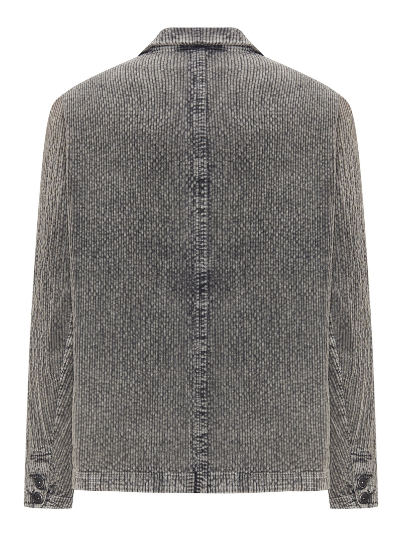 DISTRESSED-LOOK CORDUROY JACKET