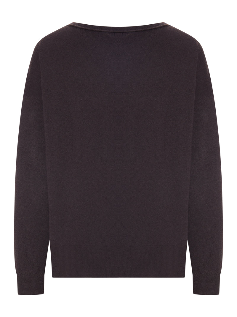 OVERSIZED BOAT-NECK SWEATER