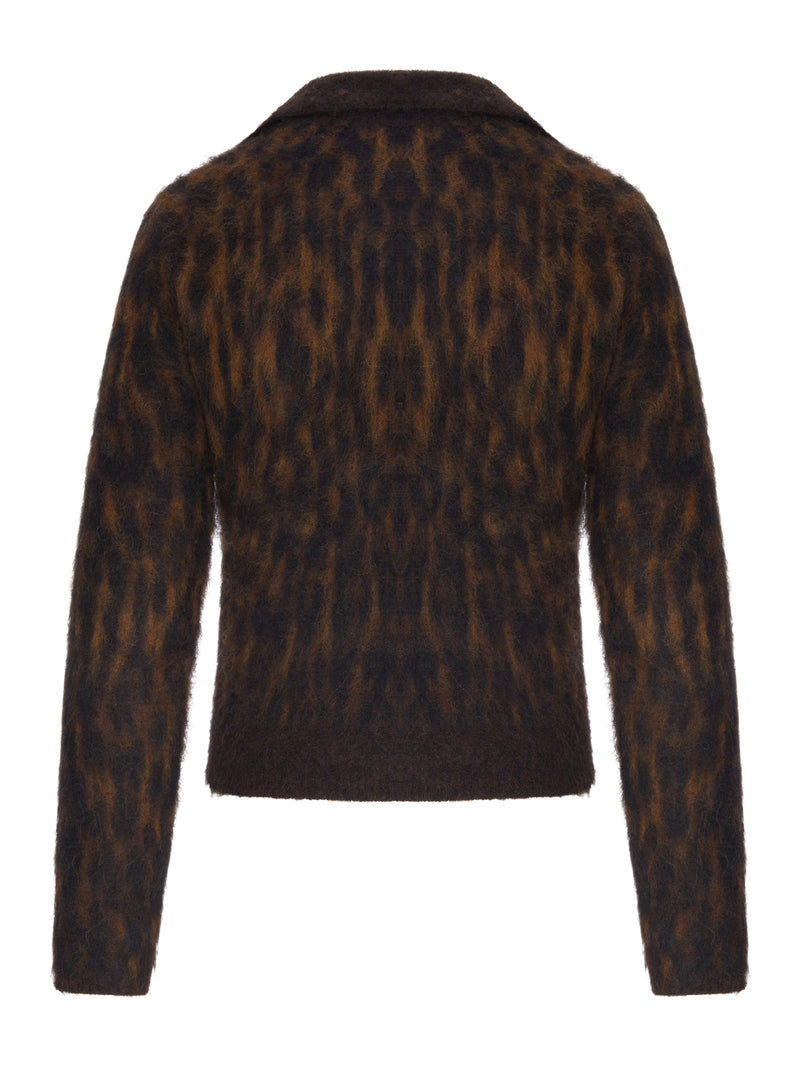 ALPACA-BLEND POLO SHIRT
