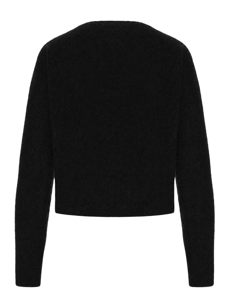 CASHMERE AND SILK CARDIGAN