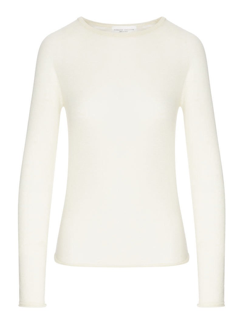 LONG-SLEEVE CREW-NECK SWEATER