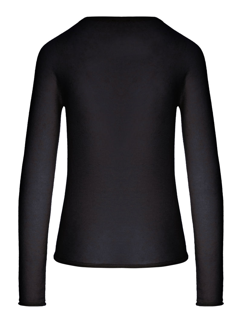 LONG-SLEEVE CREW-NECK SWEATER