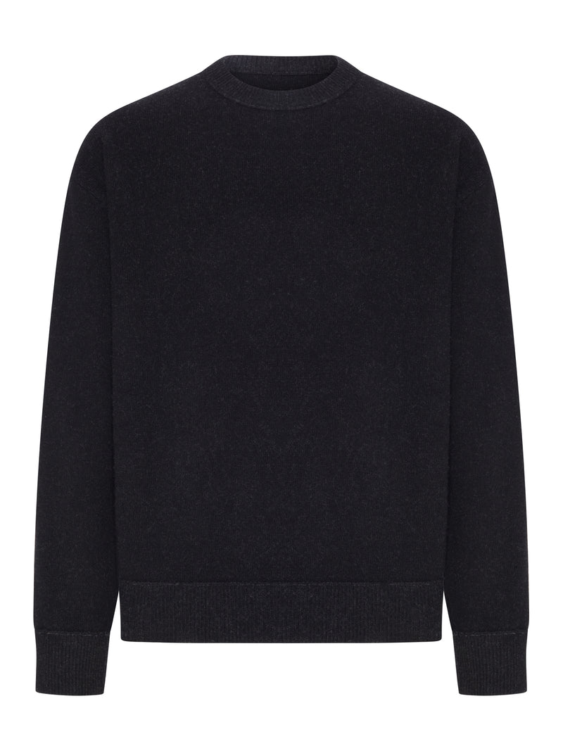WOOL CREW-NECK SWEATER