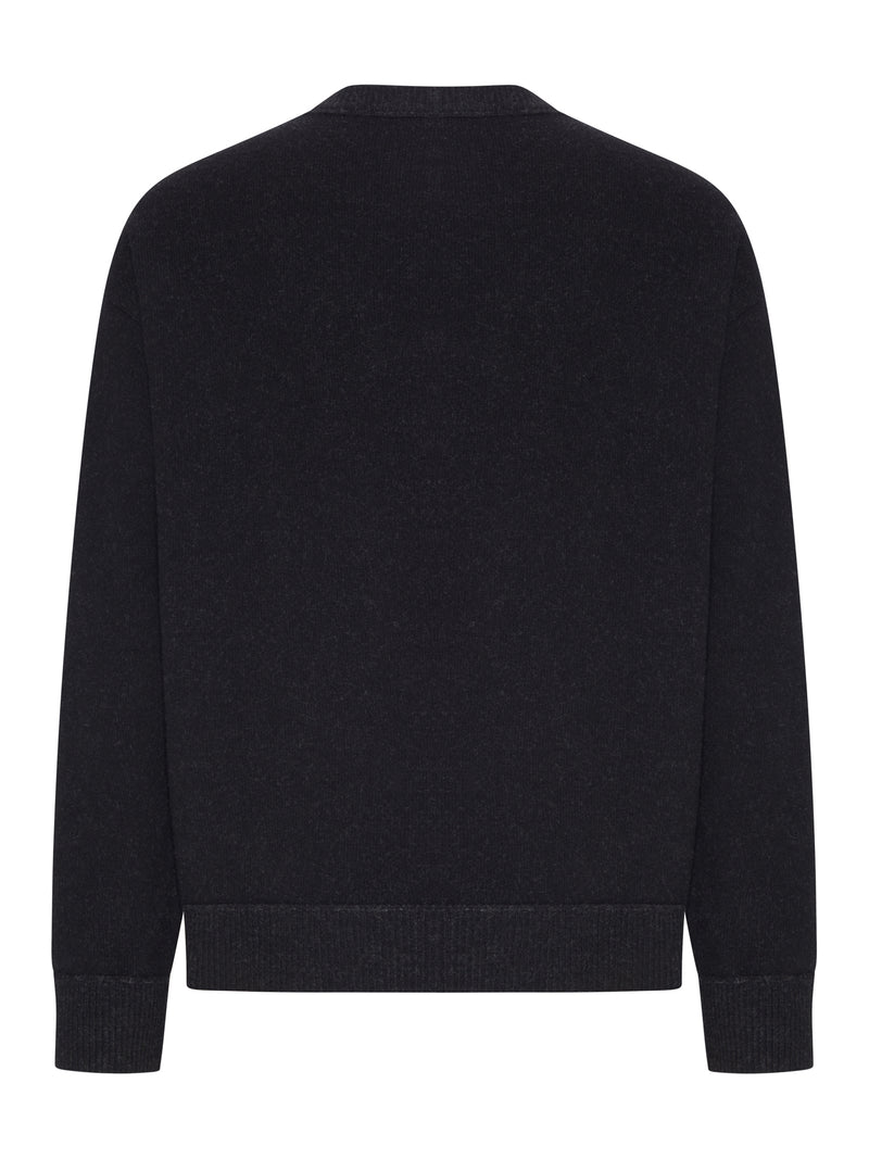 WOOL CREW-NECK SWEATER