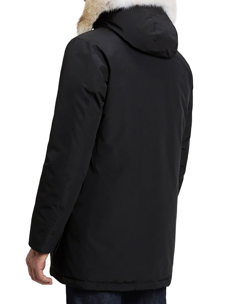 ARCTIC PARKA IN RAMAR CLOTH WITH REMOVABLE FUR
